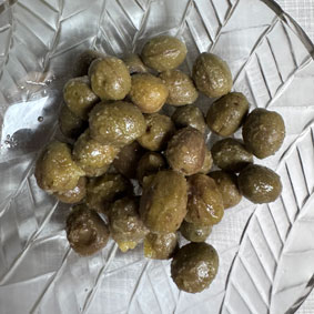 Oliven in �l
              eingelegt nach dem Entbittern 08. Januar 2026